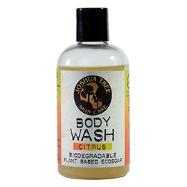 Joshua Tree 8 oz. Eco-Soap - Body Wash, Shampoo - Biodegradable Plant-Based Soap with Organic Ingredients (Citrus)