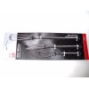 Chef Craft Steel Mini Whisk Set of (3) 5"-7"-8" Chrome
