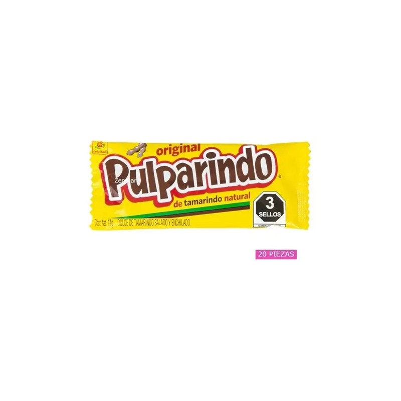 Tamarindo enchilado De la Rosa Pulparindo tamarindo sin TACC 14g