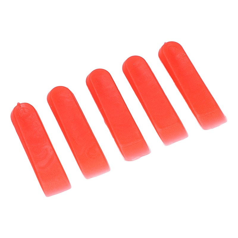 1000pcs Tile Leveling Wedges Reusable Tile Spacers 0.2in Red Leveler