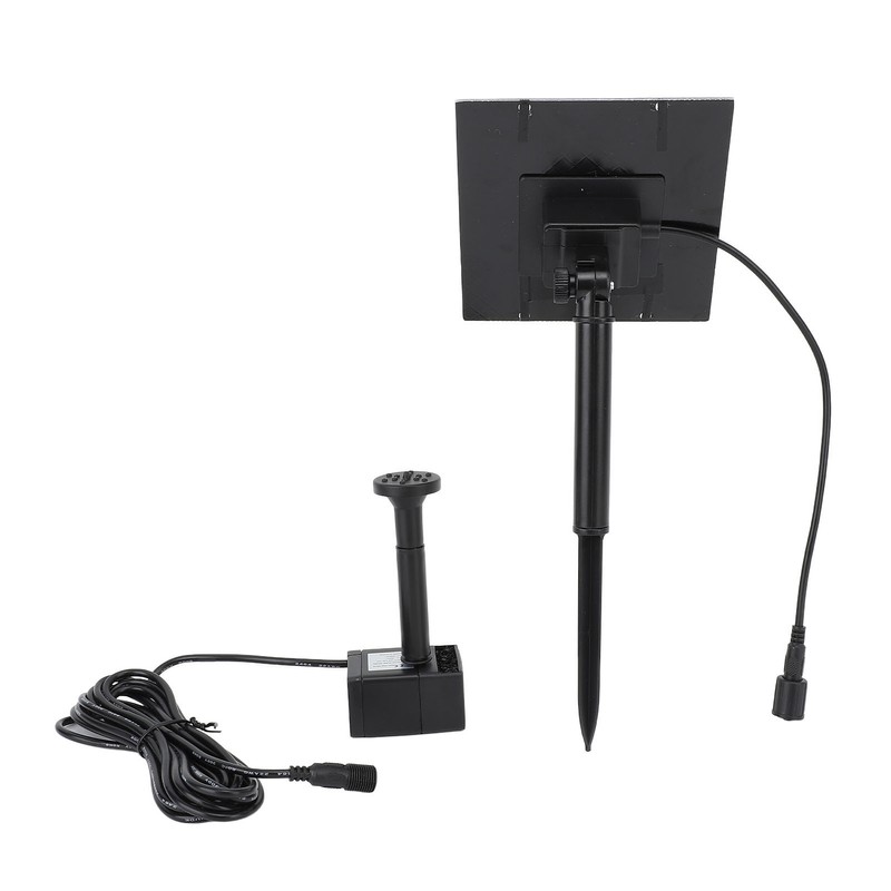Solar Powered Water Pump Kit Powerful Jet Watering Pond Pump