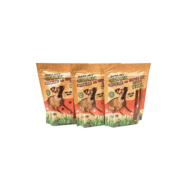 Trader Joe's Puppy Dog Treats Organic Chicken Brown Rice Recipe