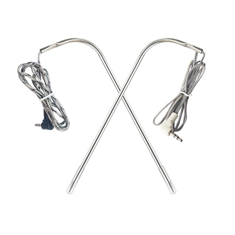 Traeger 2PCS Waterproof Meat Probe for Traeger Pellet Grill,3.5mm Plug