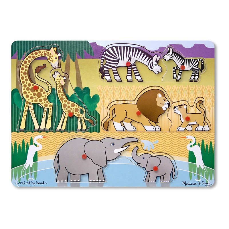 Peg Puzzle Bundle - Farm, Vehicles and Safari
