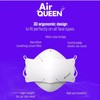 AIRQUEEN 3-Layer Nano-Filter Face Mask for Adults, 1 Pack White,