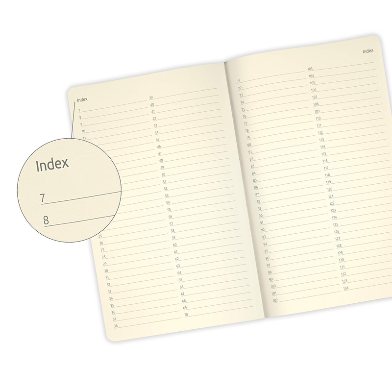 Castelli Milano AQUARELA Olive Notebook 13x21 cm Striped Hard Cover