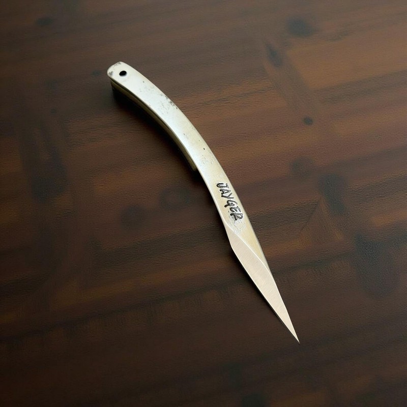Jayger Handmade Japanese Kiridashi Knife – 12C27 Steel Precision Marking