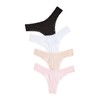 Stripe & Stare Women's Basics Thong Box, Multi, L