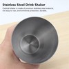 Cocktail Shaker Stainless Steel Rust Proof Bartender Drink Mixer with
