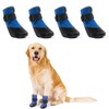 LiebeDD Dog Shoes, Paw Protection, Pack of 4, Dog Injury