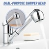 Kitchen Shower Head with 2 Modes Jet Types and Shower,