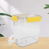 Refrigerator Cold Kettle 3.5L with Faucet Multifunctional PET Economical Practical