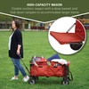 TIMBER RIDGE Tailgate Collapsible Folding Wagon Cart, Heavy Duty Utility