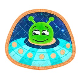 ReadyHound Durable UFO Alien Squeaky Dog Toy for Aggressive Chewers, Tough Aggressive Dog Chew Toy, Chewer Dog Toy for Puppy, Small, Medium and Large Dogs