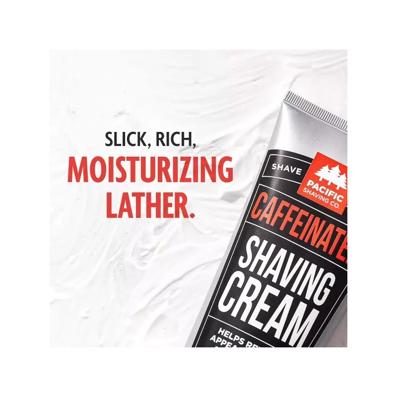 Pacific Shaving Company 퍼시픽 면도 회사 카페인 함유 크림 -