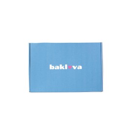 Bakluva 16-Piece Baklava Pastry Dessert Gift Box - (16) Large 2.3 oz (66 gram) Pieces - Perfect for Gifts, Parties, and More