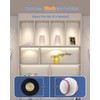 Adetu 2 Inch 5CCT Gimbal Black Led Recessed Lighting with