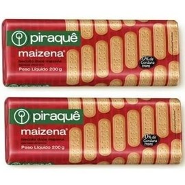 Brazilian Corner Biscoito Doce Maizena Piraque 200g | Sweet Cookies Maizena Piraque by Brazilian Corner 7.05oz (2)