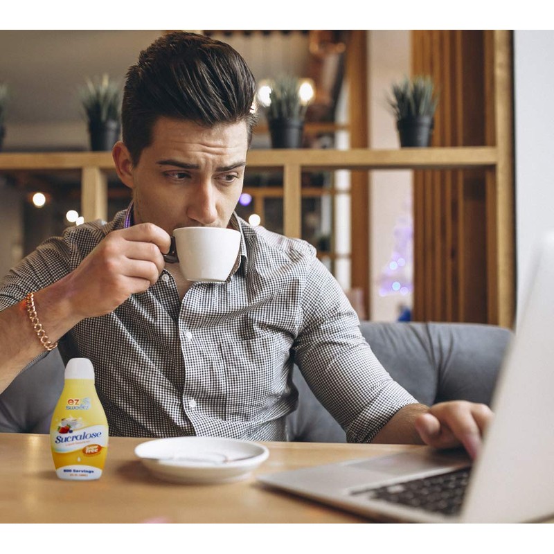 EZ-Sweetz (2.0oz - Liquid Sweetener 800 Servings/Bottle) (New Packaging, 3