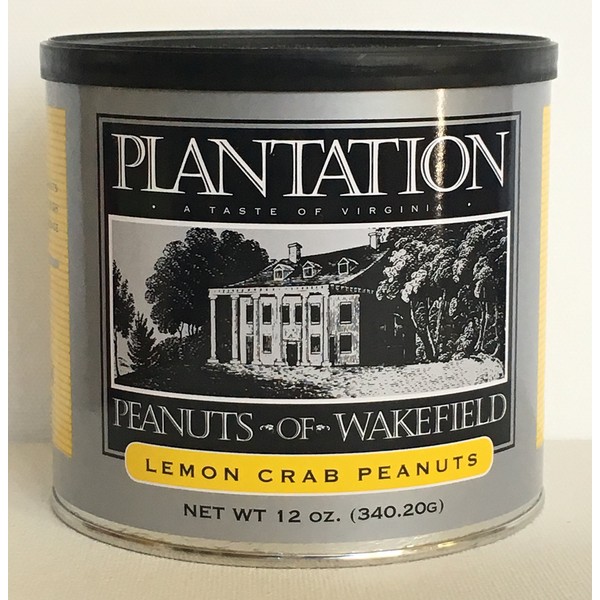 Lemon Crab Peanuts - 12 ounce tin