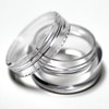 Beauticom JOVANA 200 Pcs Clear Plastic Cosmetic Sample Containers -