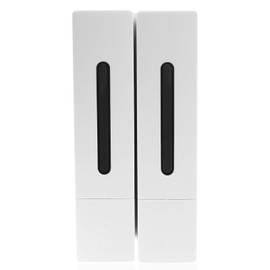 Miawtro Soap Dispenser, 400ml Wall Mounted Soap Dispenser with Push Type, Hand Wash, Shampoo and Shower Gel Dispensers, Shower Gel Dispensers for Kitchen Office Hotel School Restaurant