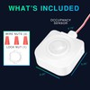 EverElectrix Ceiling Occupancy Motion Sensor, Passive Infrared Technology, High Bay
