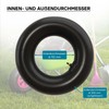 Wiltec 2x Air Hose Ride-On Mower 13 x 5.00-6 Tyre