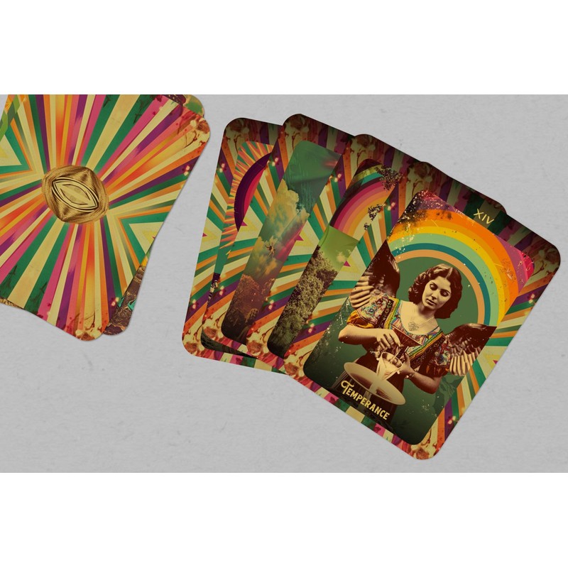 The Cosmic Hippie Tarot - 78 Cards - Tarot -