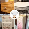 YourGift 12 Pack Drawer Knobs Diamond Shaped Crystal Glass 30mm