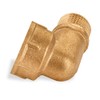 Brass Pipe Fitting 1/2" Male x 3/4" Female Brass Elbow