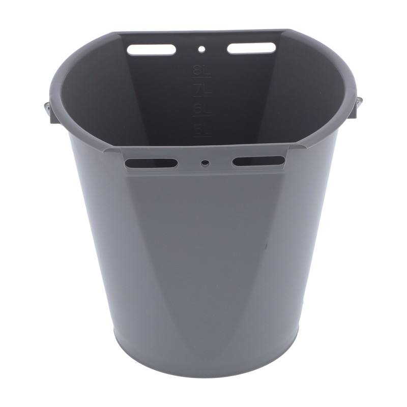8L Plastic Feeder Bucket with Nipples Check Valves Feeding Equipment