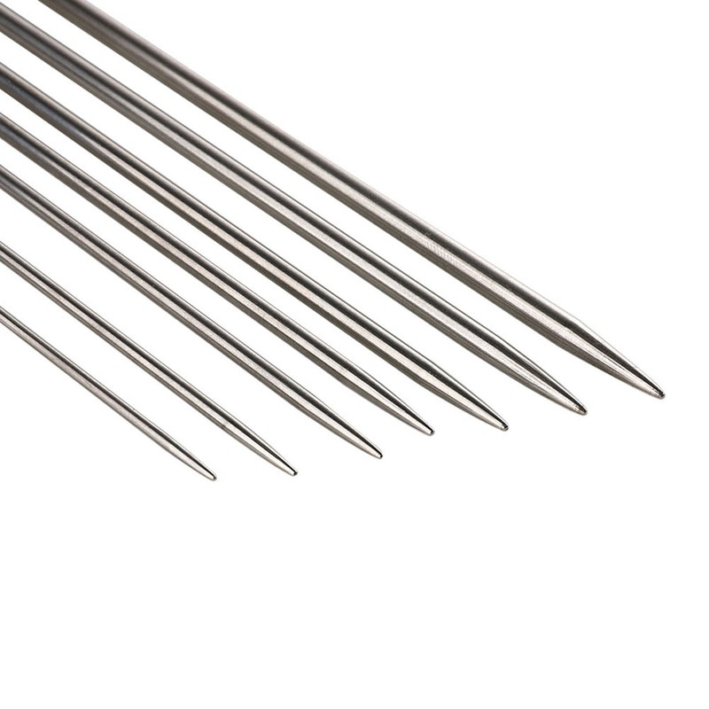 11 Sizes 44pcs Double Pointed Knitting Needles Set 13.8in Length