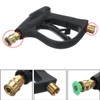 High Pressure Washer Gun,4000 PSI Max with 5 Color Quick