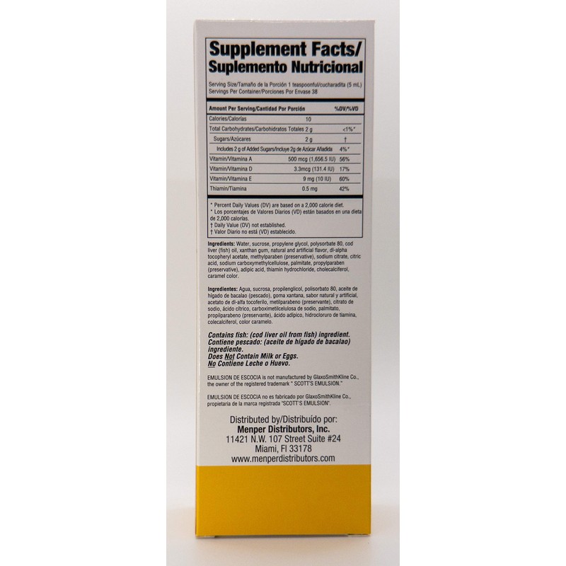 Emulsion DE ESCOCIA FLAN 6.5 OZ