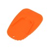 Motoforti 8pcs Motorcycle Kickstand Pad Side Stand Extension Pad Orange