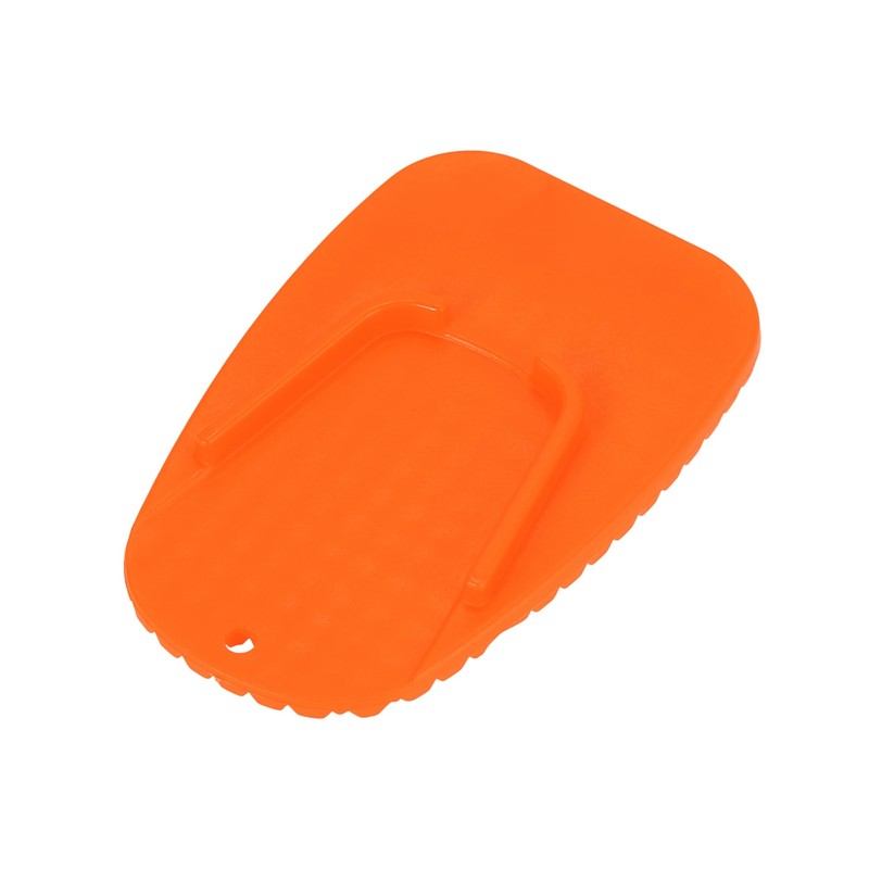 Motoforti 8pcs Motorcycle Kickstand Pad Side Stand Extension Pad Orange