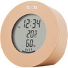Tanita TT-585 BR Thermometer/Hygrometer Clock Temperature Humidity Digital Tabletop Magnet
