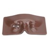 Eye Makeup Practice Board Open Close Eyes Reusable Silicone Mannequin