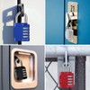 Combination Padlock Heavy Duty Lock - BeskooHome [ 2 Pack]
