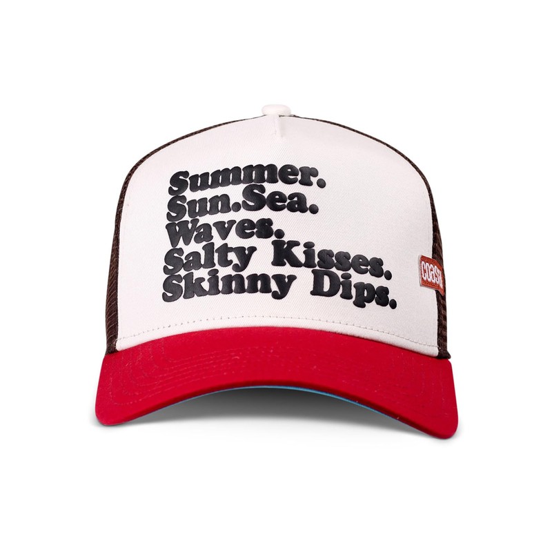 Coastal - SummerSeaSand Trucker Cap Mesh Cap Hat Cap Hat