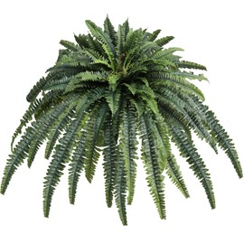 zooFernzoom 68" Fake Ferns Artificial Plants Large, UV Resistant Faux Ferns with 35" Long Leaves for Outdoors & Indoors, Suitable for Planter Hanging Patio Home Office Garden Porch Greenery Decor