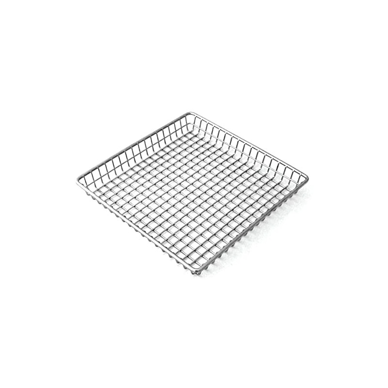 G.E.T. 4-83599 Stainless Steel Metal Rectangular Wire Serving Tray Stainless