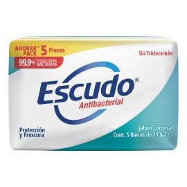 Jabones Barra Escudo Antibacterial Protección Frescura Barras 110g