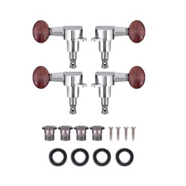 Bnineteenteam Ukulele Machine Heads, Tuning Pegs, Tuning Pegs, 2R 2L, Machine Heads for Ukulele Tuning Pegs, Ukulele, Musical Instrument Accessories