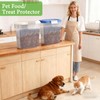 Large Rice Storage Container 20 Lbs - Tall Flour Container