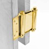4Inch (100mm) Golden Double Action Stainless Steel Door Hinges Saloon