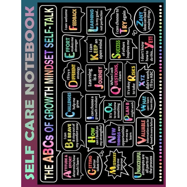 Self Care Notebook: Classroom - The ABC's of growth mindset