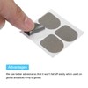 sourcing map Gloves Touch Screen Sticker Ultra High Sensitivity Flexible