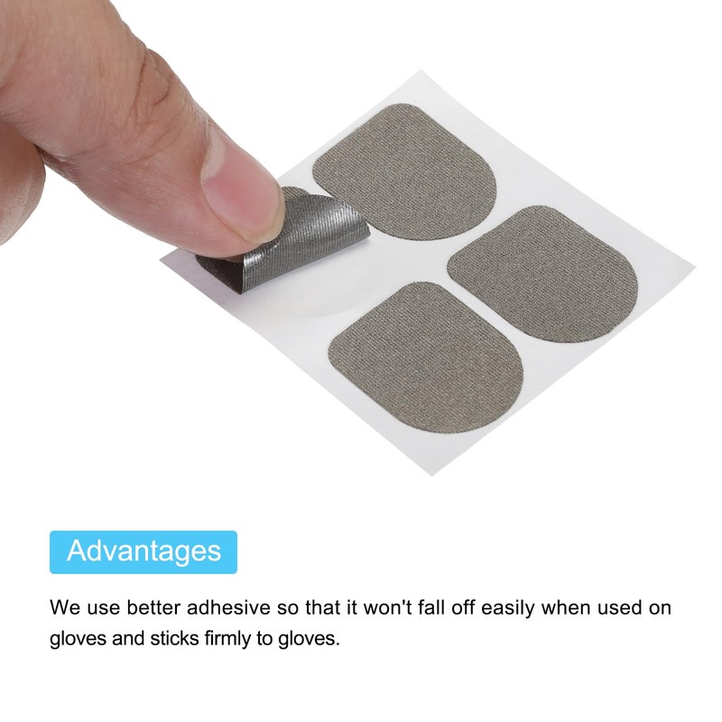 sourcing map Gloves Touch Screen Sticker Ultra High Sensitivity Flexible